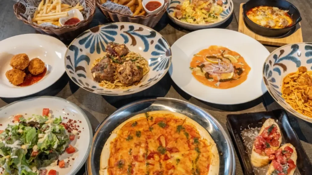 「fish tail」のコースメニュー例(公式サイトより引用)