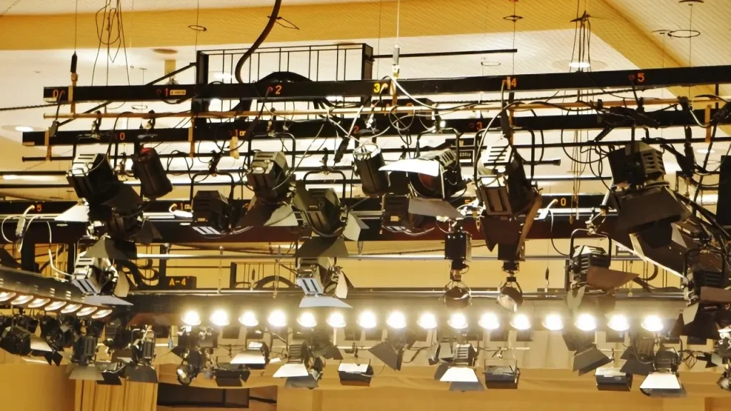 ステージ用照明機材のイメージ