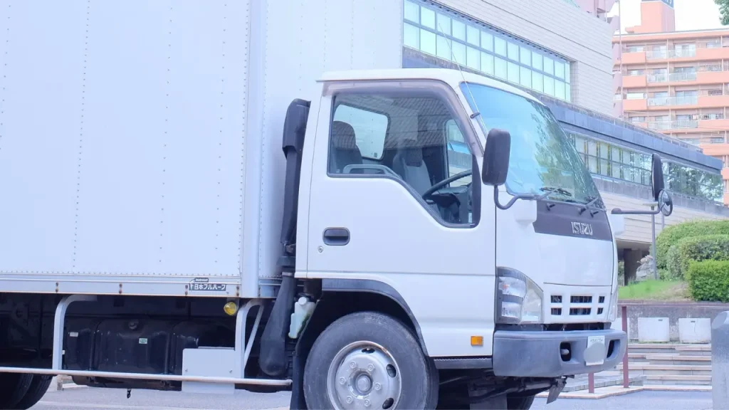 搬入トラックのイメージ