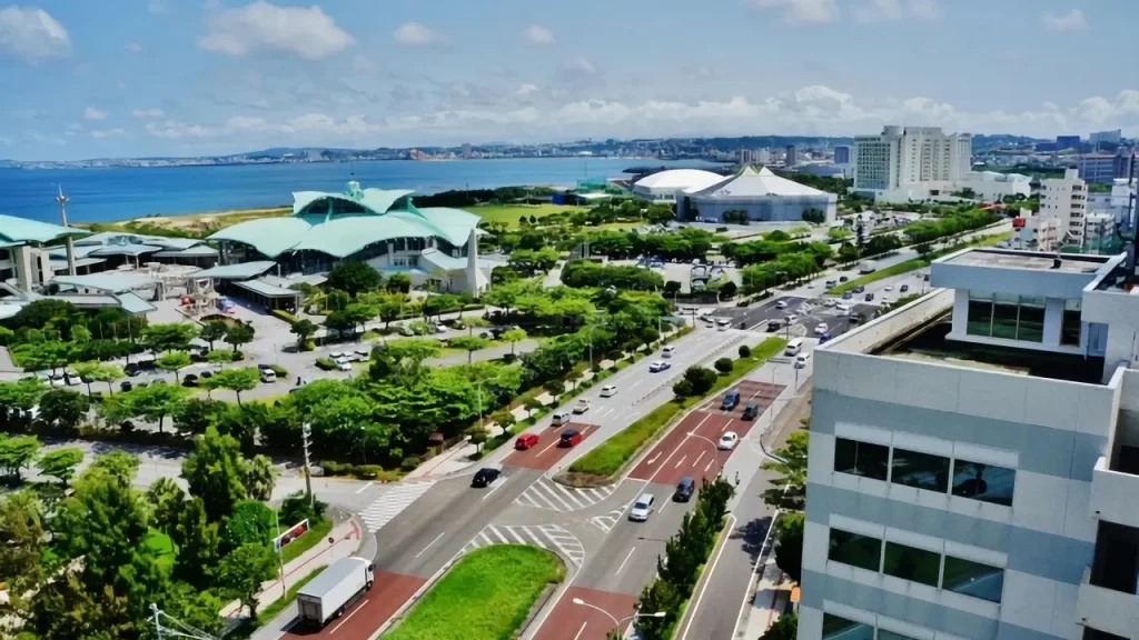 沖縄コンベンションセンターの外観イメージ