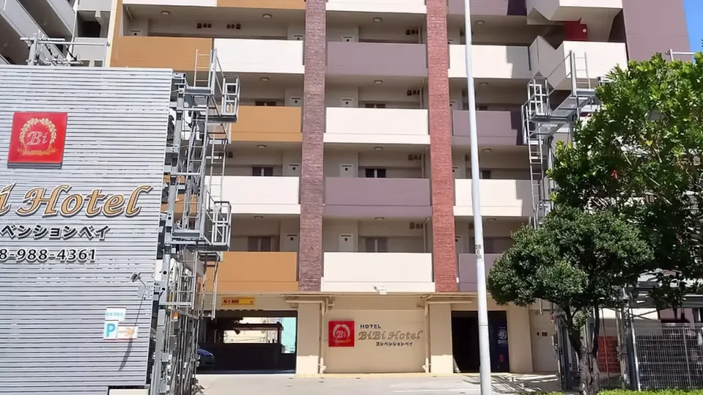 BiBiホテルコンベンションベイの外観画像（公式サイトより引用）