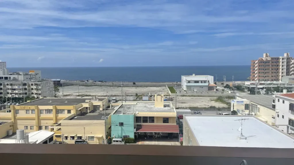 BiBiホテルコンベンションベイ バルコニーからの眺望（公式サイトより引用）