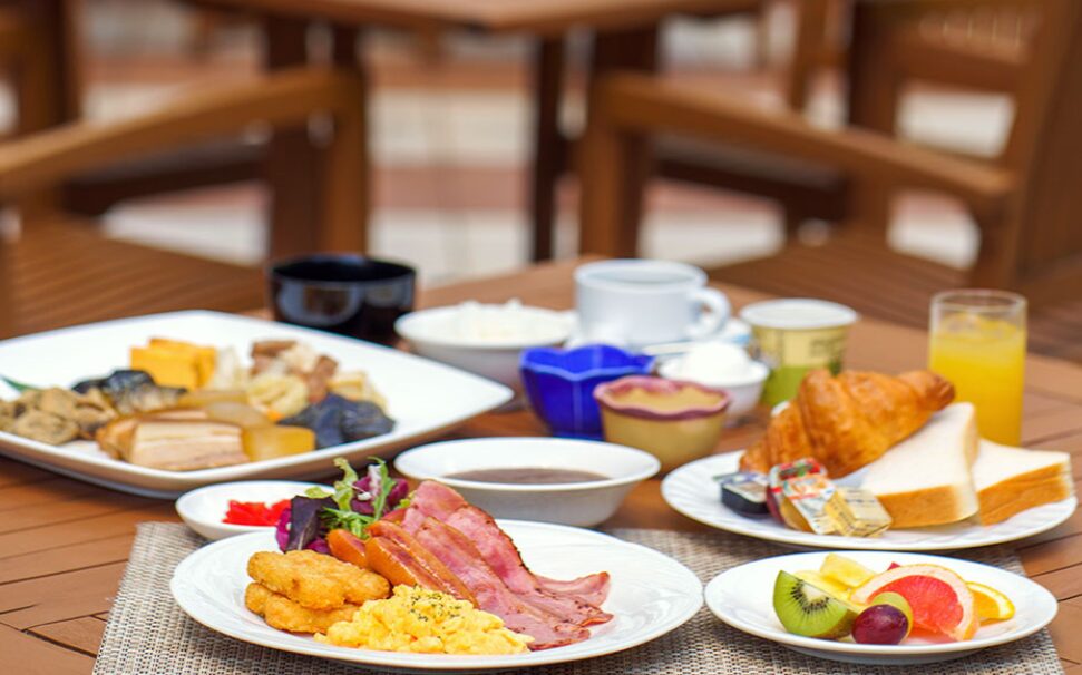 オールデイダイニング オーシャングリルの朝食風景