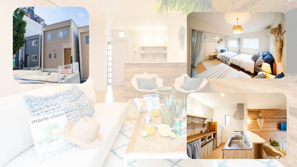 沖縄 Guesthouse Seawall! 一棟貸し 宿