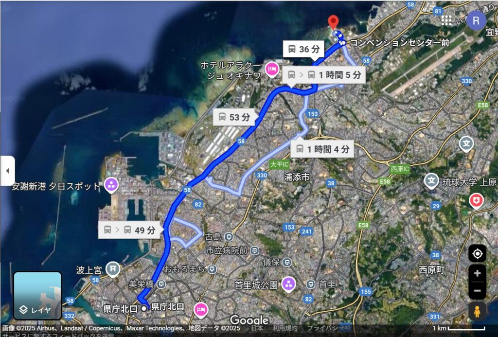 北谷ライナー利用全体像
