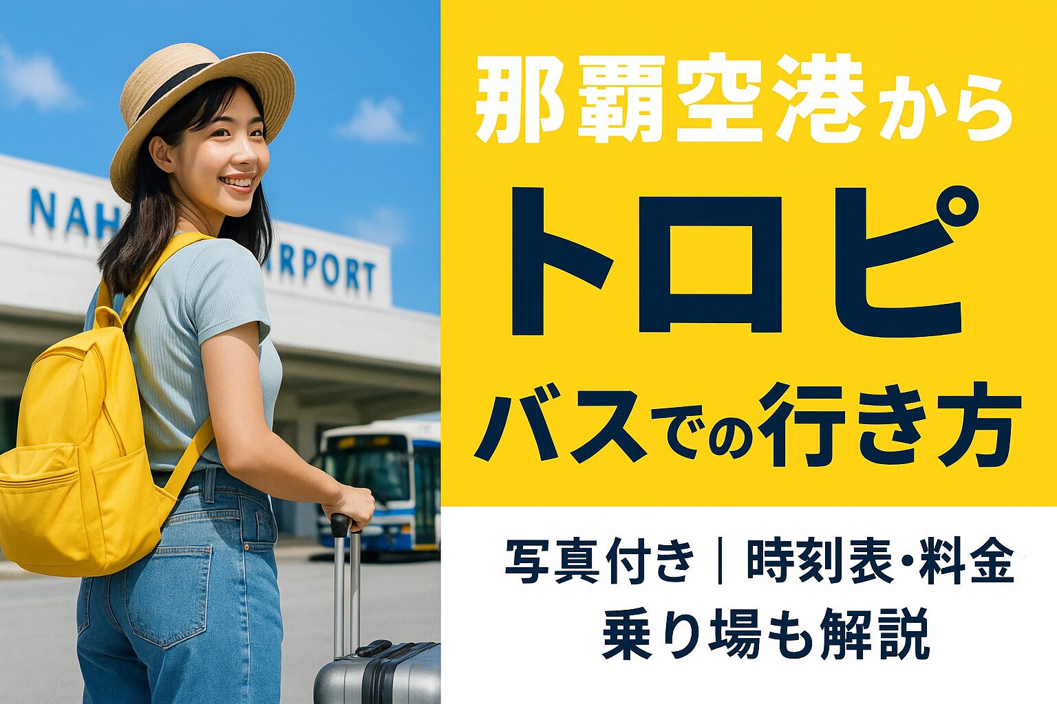 那覇空港からトロピカルビーチへバスで行く方法｜料金・時刻・乗り場完全ガイド