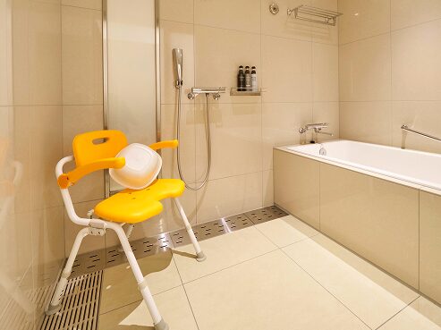 orion hotel motobu bathroom shower chair
