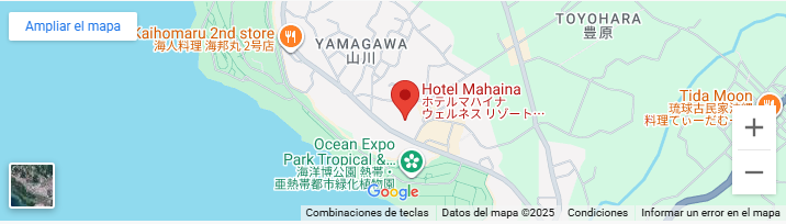 ホテルマハイナ ウェルネスリゾートオキナワの地図