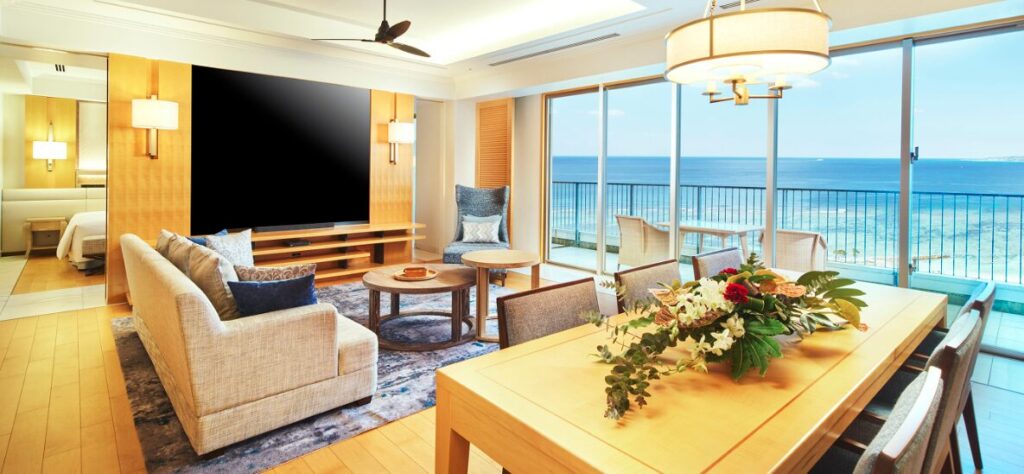 ホテル オリオン モトブ リゾート&スパ クラブウイング客室