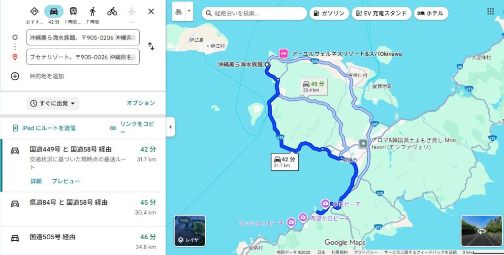 ザ・テラスクラブ ウェルネスタラソ アット ブセナGoogleマップ