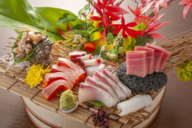 居酒屋のお刺身盛り合わせのイメージ画像