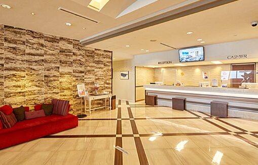 ホテルのフロント