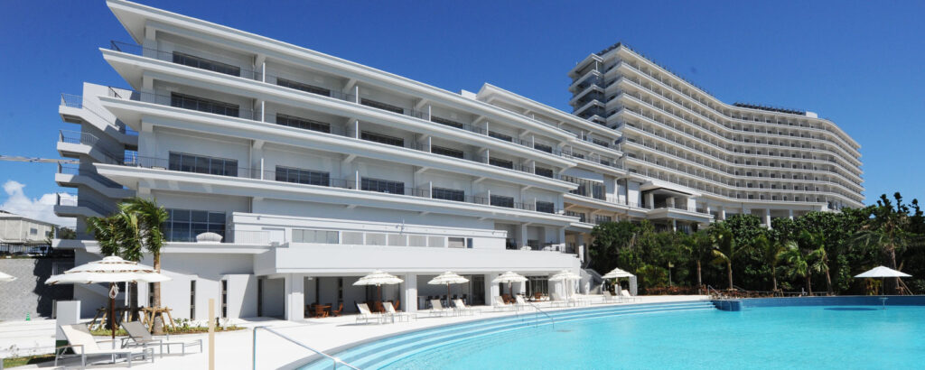 オリエンタルホテル モトブの外観