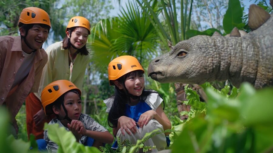 ジャングリア　恐竜　家族
