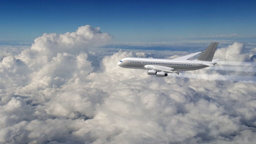 沖縄行き旅客機(イメージ画像)