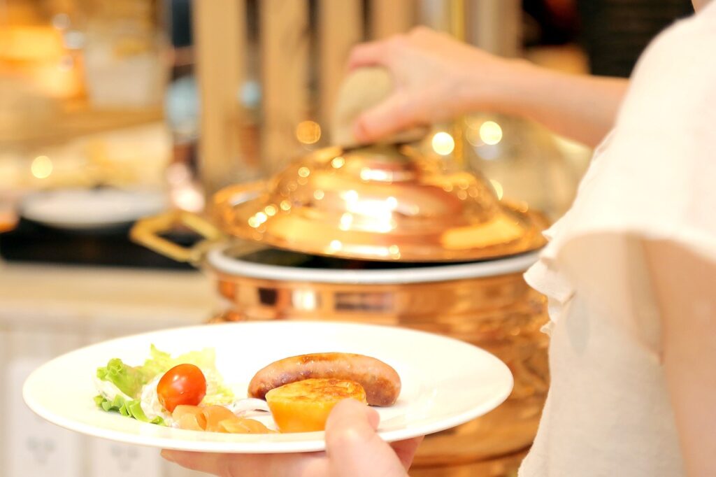 ホテル朝食ビュッフェイメージ画像