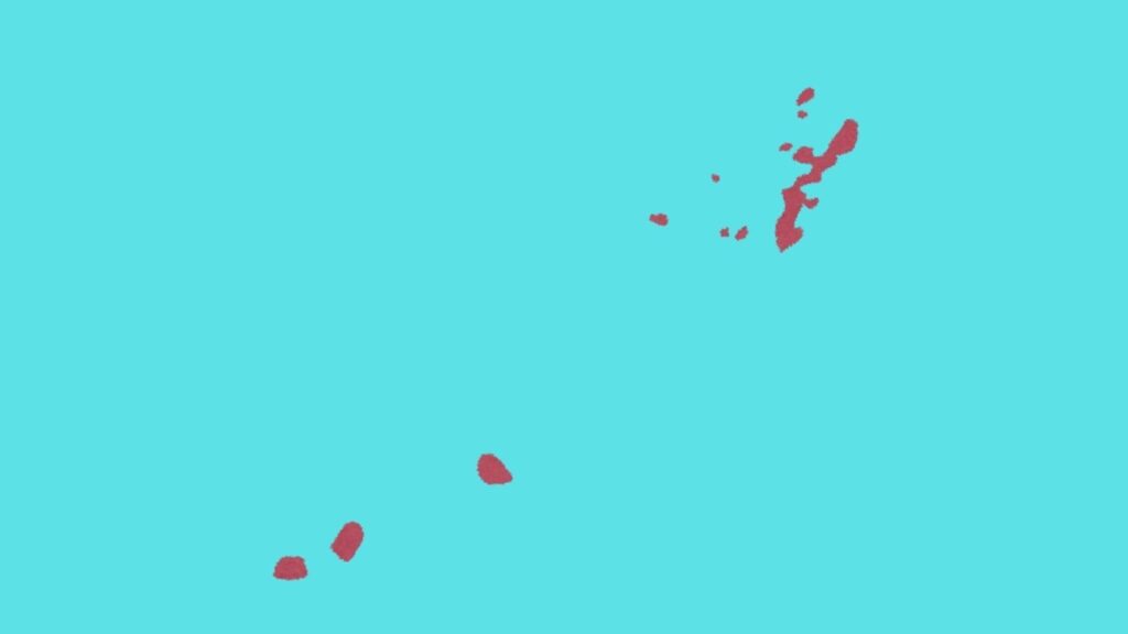 沖縄地図イラスト